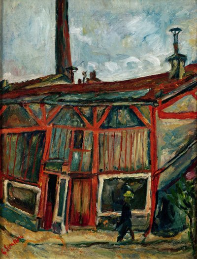Studios in der Stadt Falguiere, 1914 von Chaim Soutine
